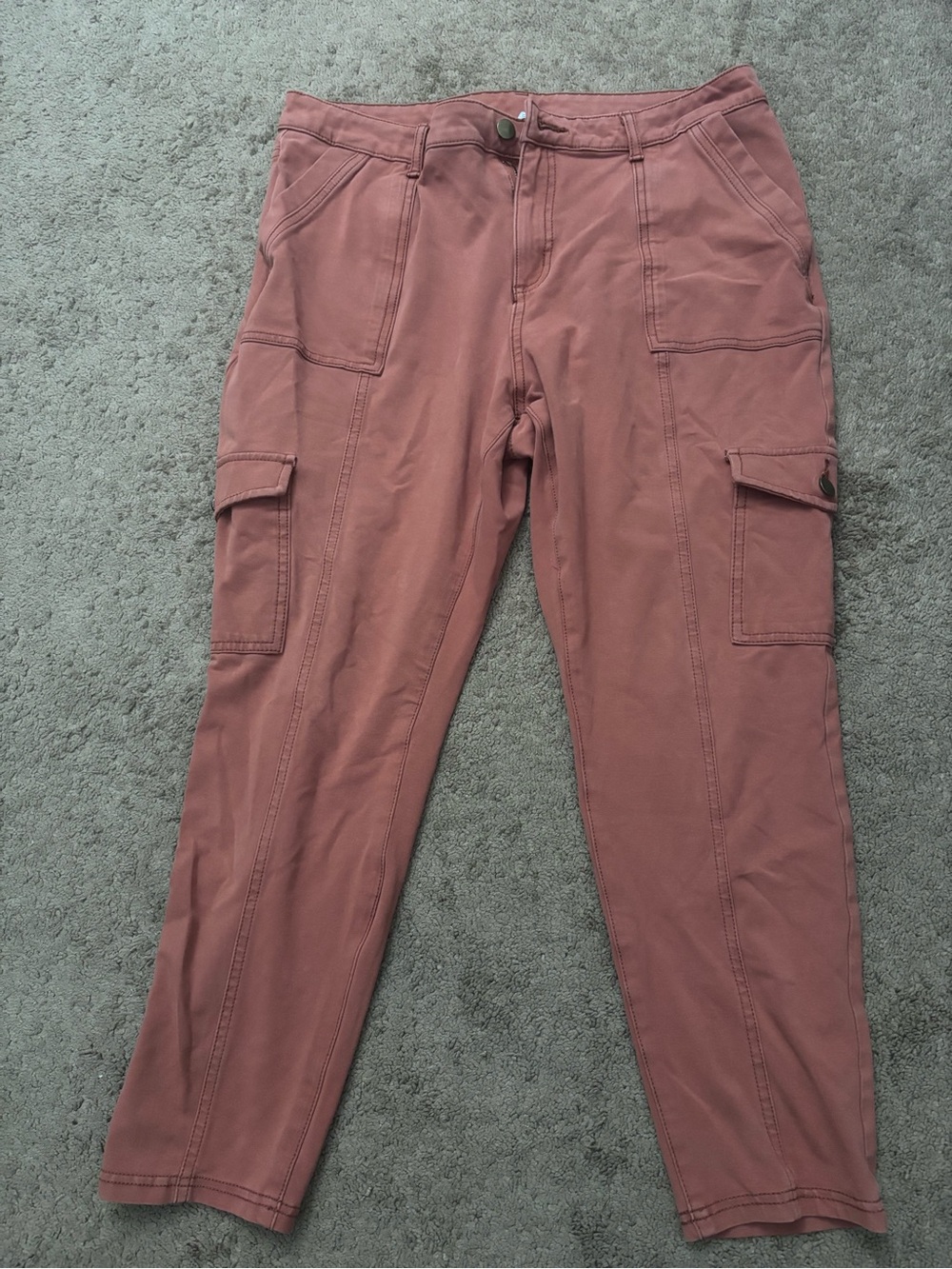 Men's Cargo Pants in Dusty Rose